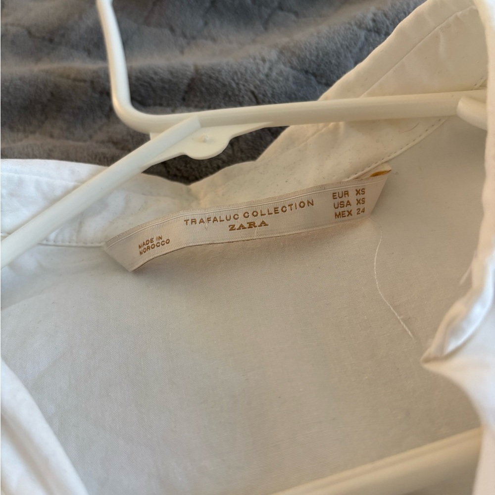 Zara White Button Down